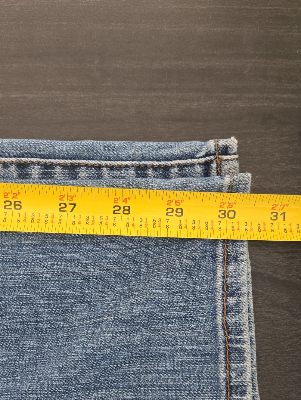 Orvis Classic Women's Light Blue Denim Jeans Sz 10 - Picture 9 of 9